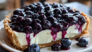 Blueberry Cheesecake Tart