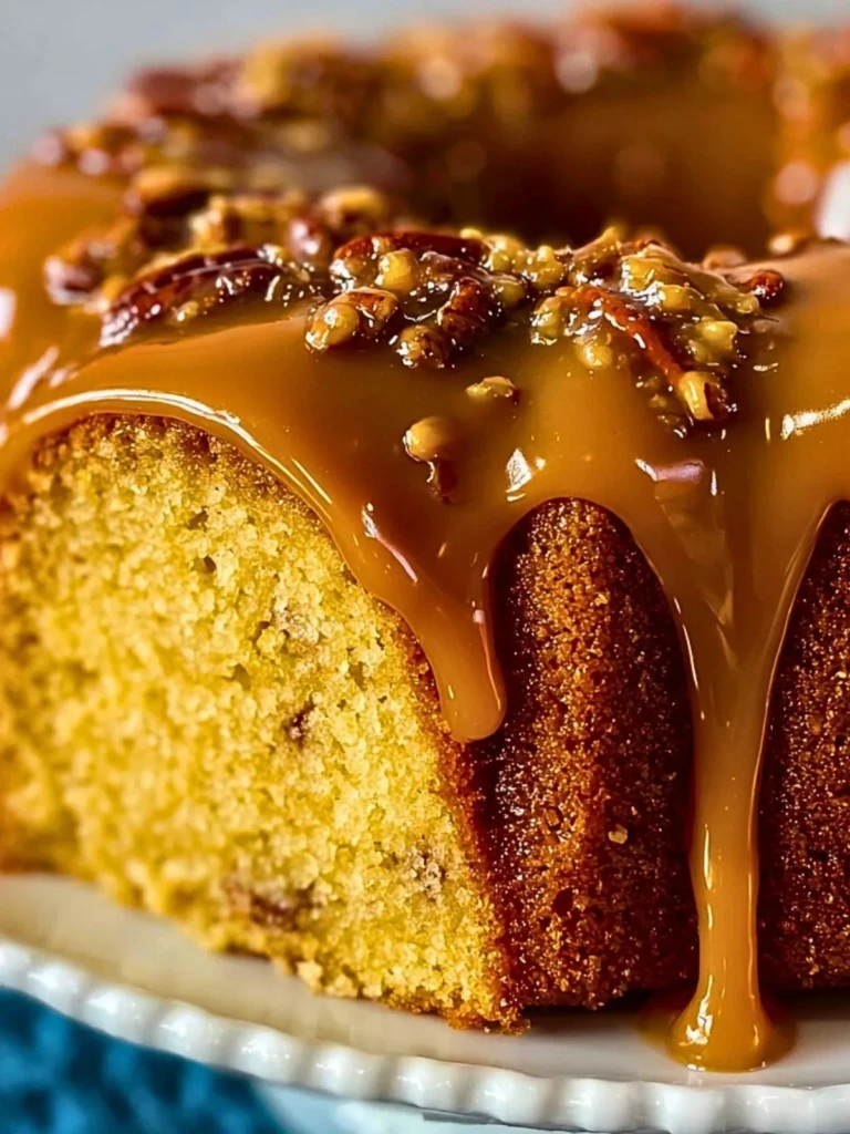 Brown Sugar Caramel Pound Cake
