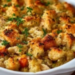 Chicken Stuffing Casserole