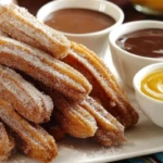 Classic Churros with Dipping Sauces