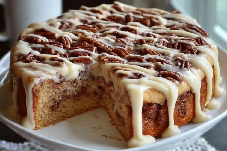 Cinnabon Cinnamon Roll Cake