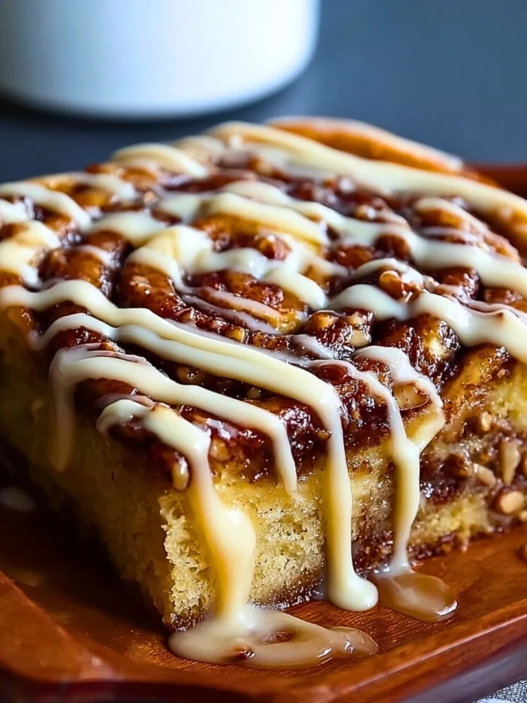 Cinnabon Cinnamon Roll Cake