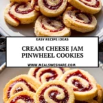 Cream Cheese Jam Pinwheel Cookies - Pin 1