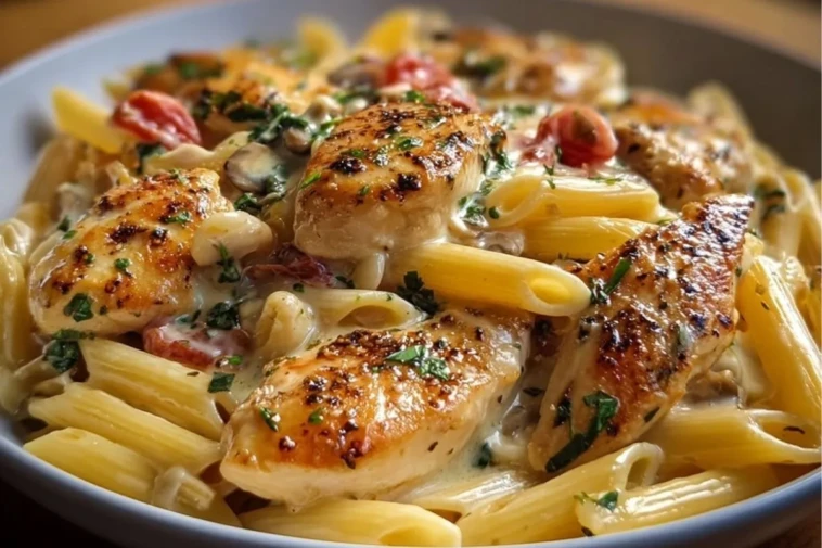 Creamy Italian Chicken Pasta