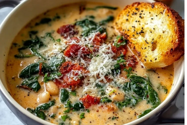 Creamy Parmesan Tuscano Soup