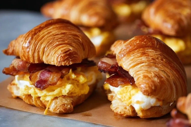 Croissant Breakfast Sandwiches