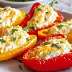 Easy Cream Cheese Stuffed Peppers Appetizer