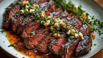 Easy Garlic Butter Brazilian Steak - 1