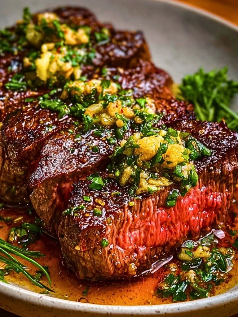 Easy Garlic Butter Brazilian Steak - 2