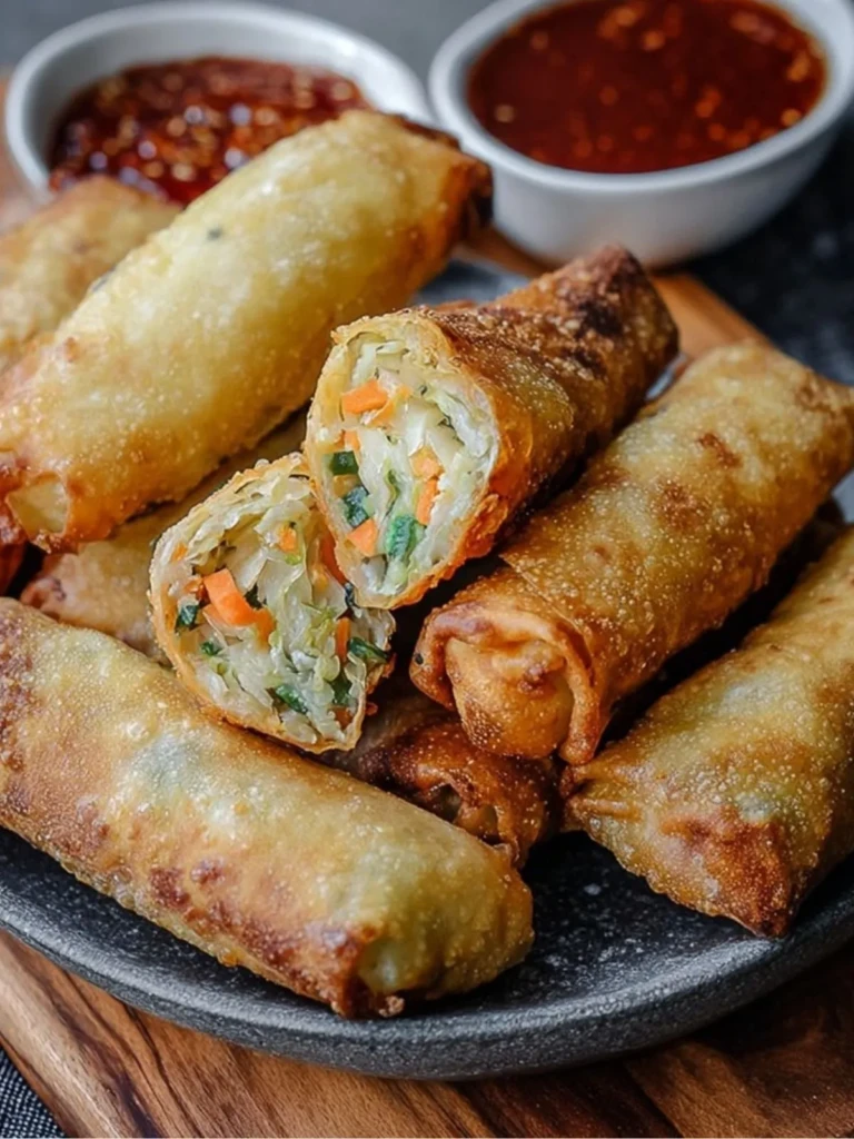 Fried Vegetable Egg Rolls