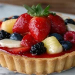 Fruit Tart with Glossy Glaze