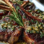 Garlic Butter Lamb Chops