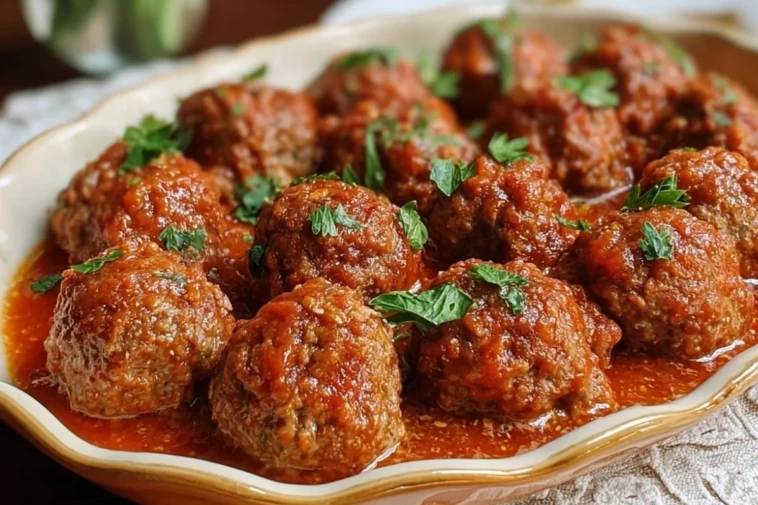 Homemade Meatballs