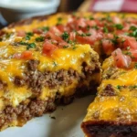 Impossible Cheeseburger Pie