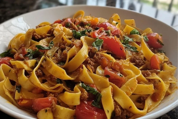 Italian Drunken Noodles