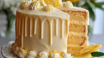 Lemon Dream Velvet Cake