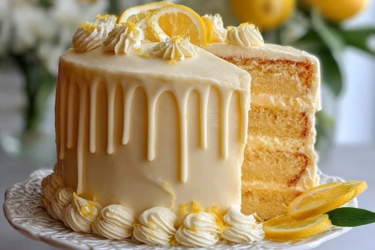Lemon Dream Velvet Cake