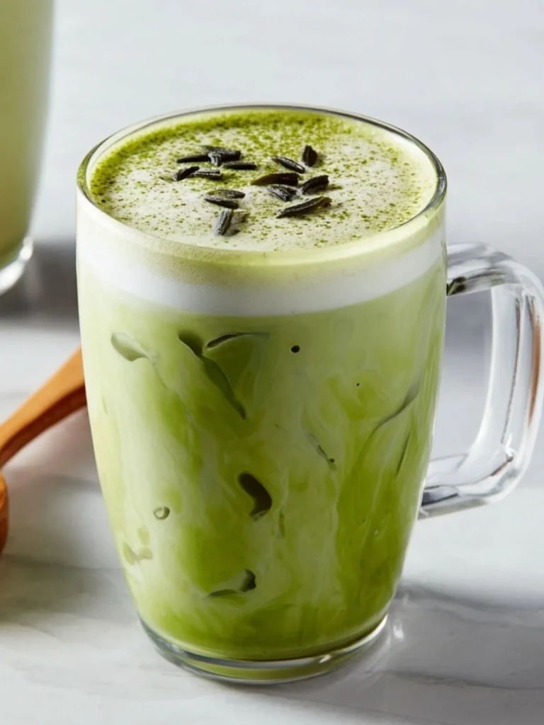 Iced Matcha Latte