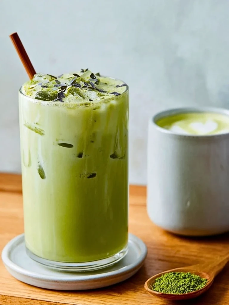 Iced Matcha Latte
