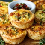 Mini Quiches with Herbs