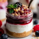 No Bake Mini Cheesecakes (Cheesecake Jars)