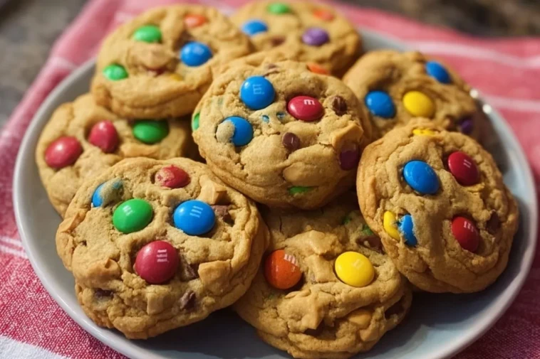 Peanut Butter M&Ms Cookies