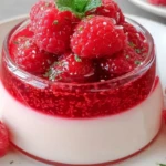 Raspberry Panna Cotta