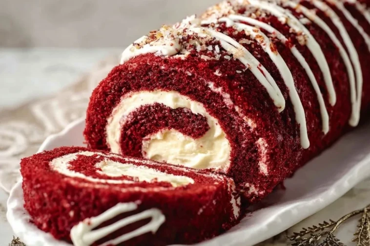 Red Velvet Cake Roll
