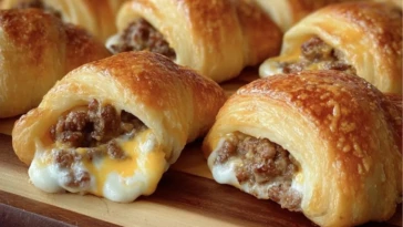 Sausage Cream Cheese Crescents