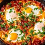 Shakshuka (Eggs in Spiced Tomato Sauce)