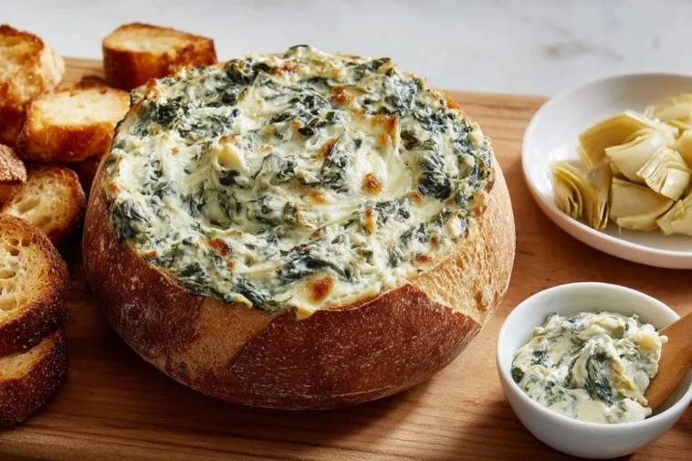 Stovetop Spinach-Artichoke Dip