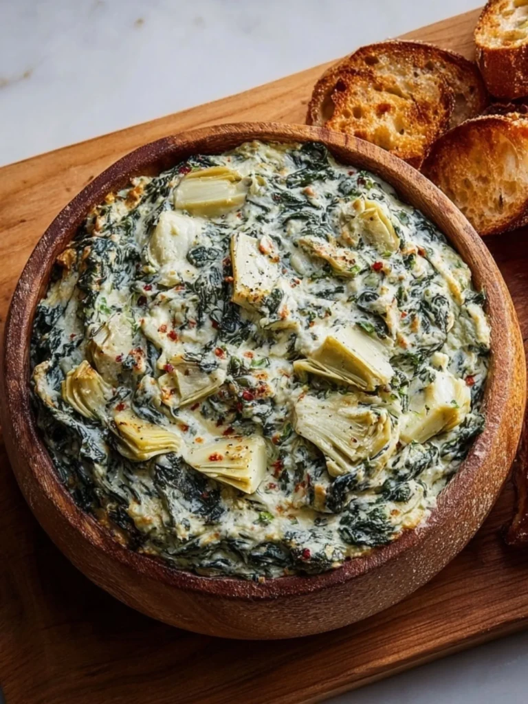 Stovetop Spinach-Artichoke Dip