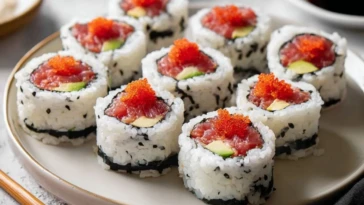 Sushi Bites (California Rolls & Spicy Tuna)