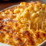 Three-Cheese Baked Macaroni