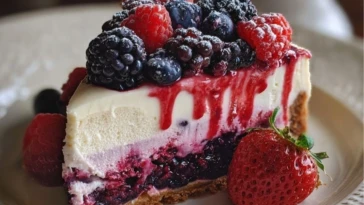 Triple Berry Cheesecake - 1