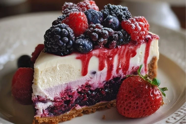 Triple Berry Cheesecake - 1