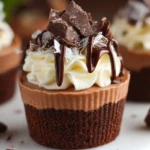 Triple Chocolate Mousse Cups