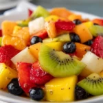 Tropical Fruit Salad with honey-lime dressing - 1