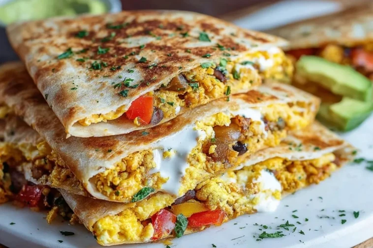 Vegan Breakfast Quesadillas