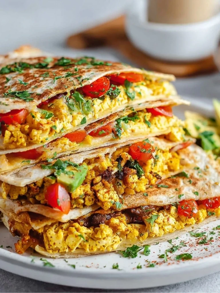 Vegan Breakfast Quesadillas