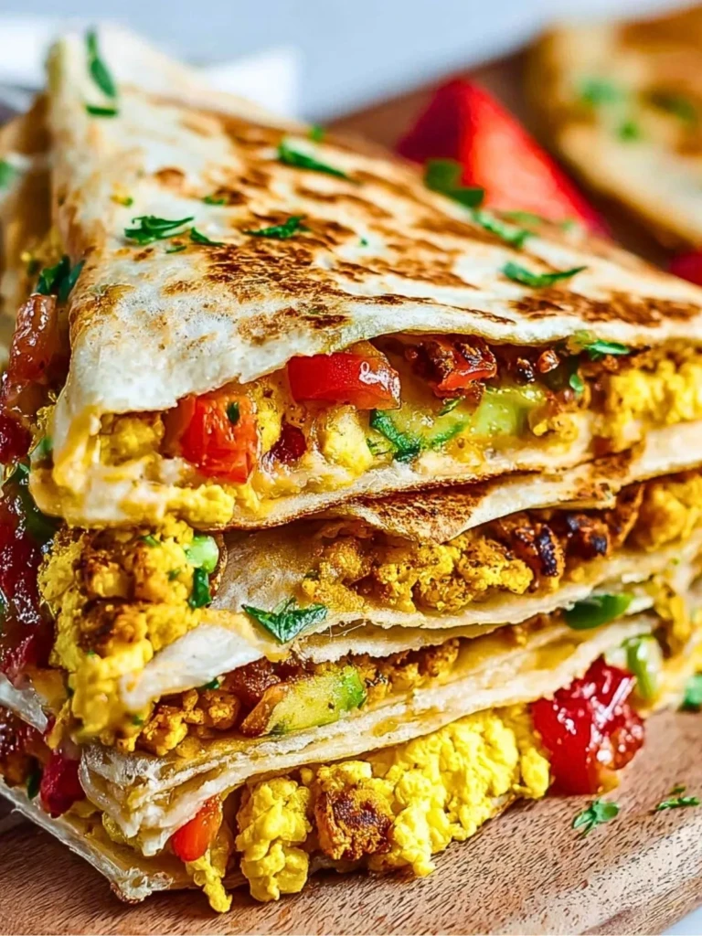 Vegan Breakfast Quesadillas