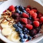 Very Berry Quinoa Breakfast Bowl