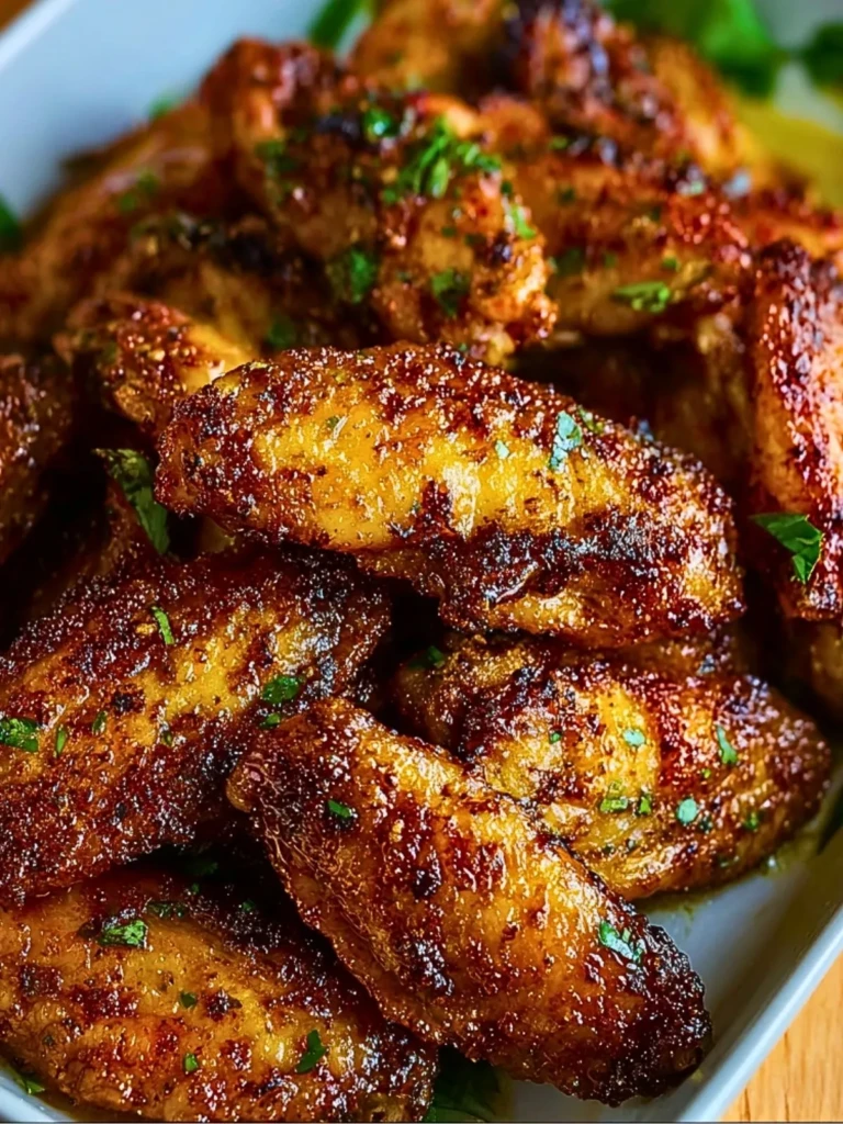 Baked Chicken Wings: Simple Oven-Cooked Appetizer