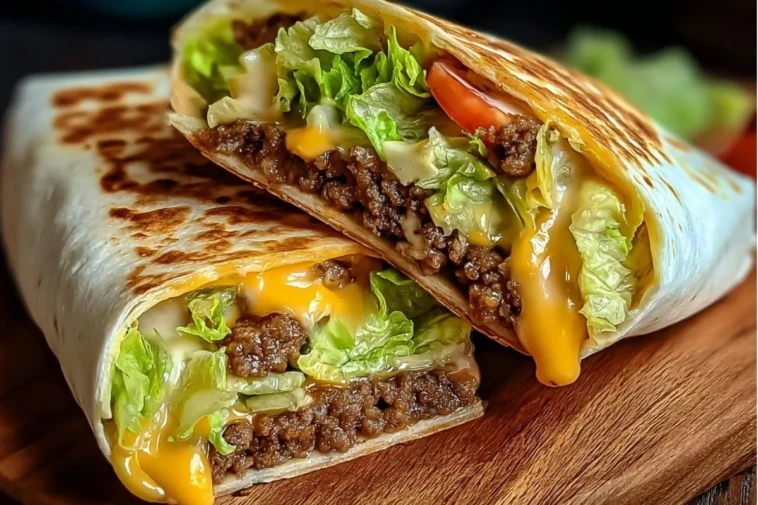 Big Mac Wraps: Simple Homemade Version of the Classic Burger