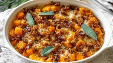 Butternut Squash Casserole - 1