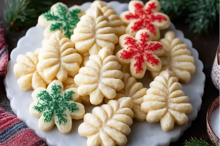 Classic Buttery Spritz Cookies