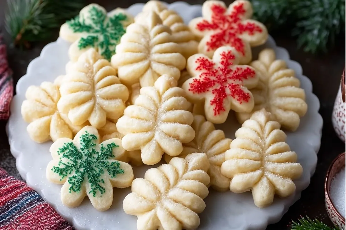 Classic Buttery Spritz Cookies
