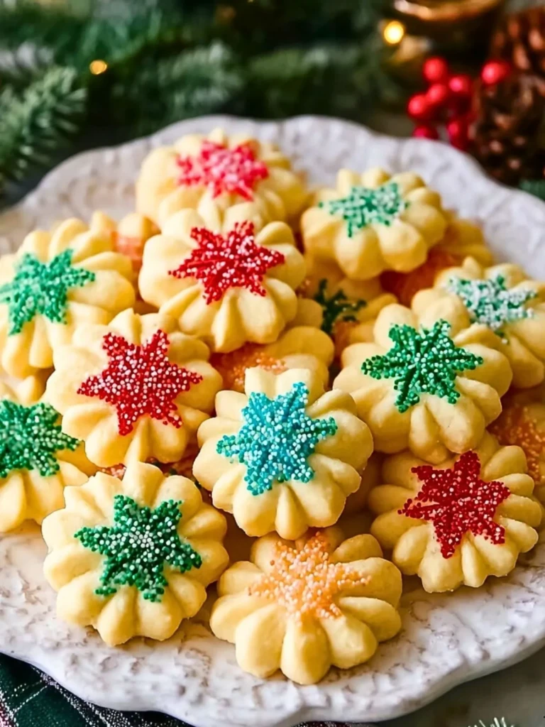 Classic Buttery Spritz Cookies