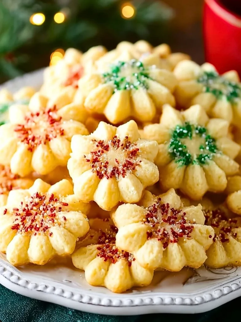 Classic Buttery Spritz Cookies