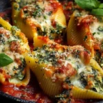 Herb & Zucchini Stuffed Jumbo Shells